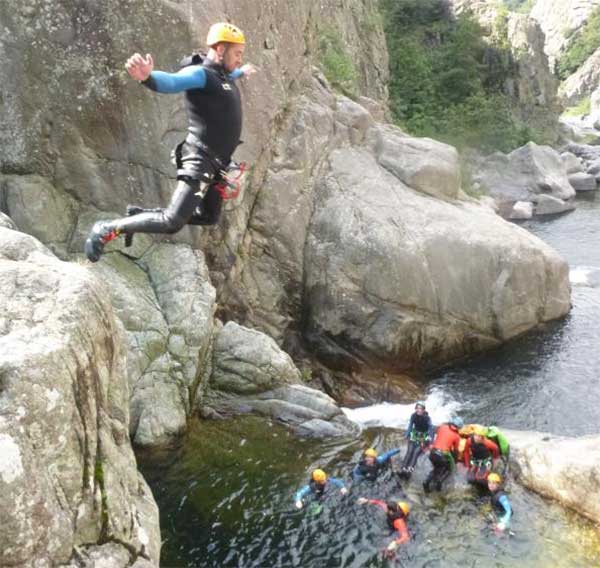 Canyoning en Ardèche